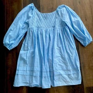 ee:some babydoll dress with smocked top